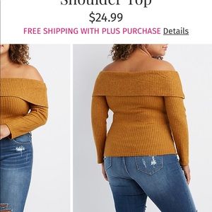 Off the shoulder top